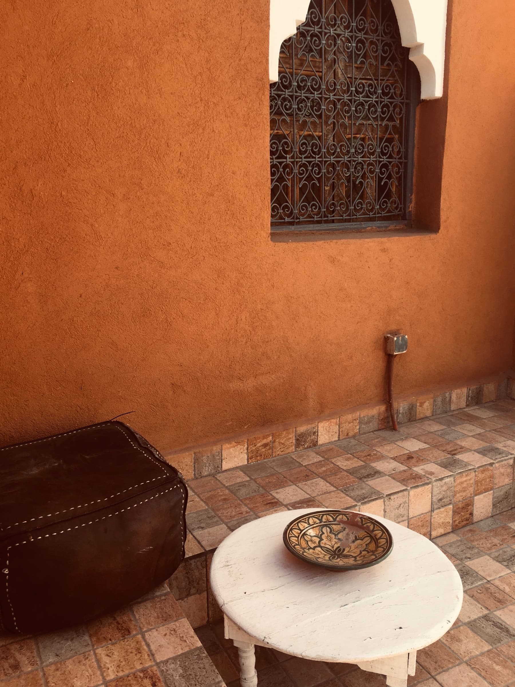 Moroccan architectural detail in Marrakech